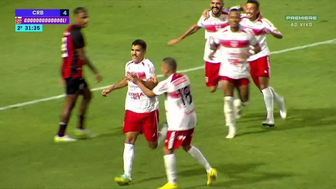 CRB 6 x 0 Vitória: assista aos gols e melhores momentos | Ge