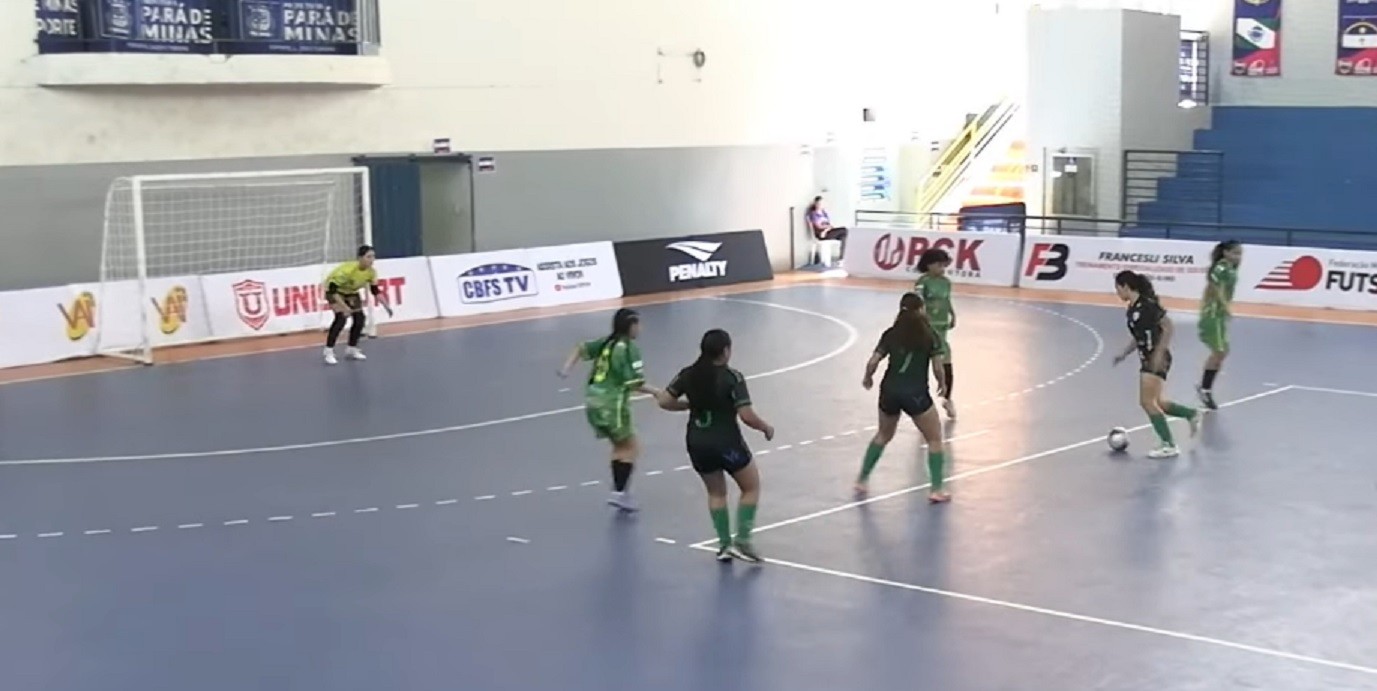 Epitaciolândia sofre goleada de 7 a 0 e se complica na Taça Brasil de Futsal Feminino Sub-15