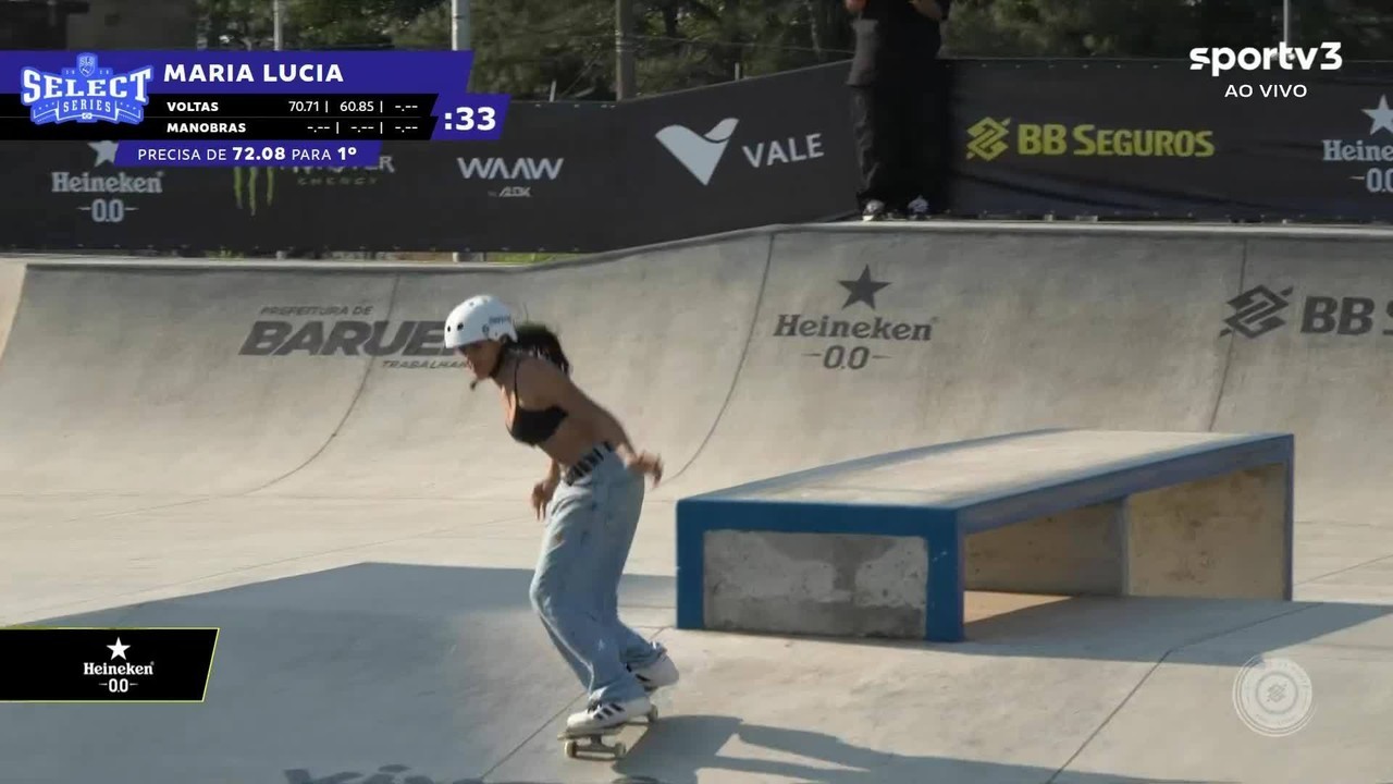 Maria Lucia conquista o título da 2ª etapa do Circuito Brasileiro de Skate Street
