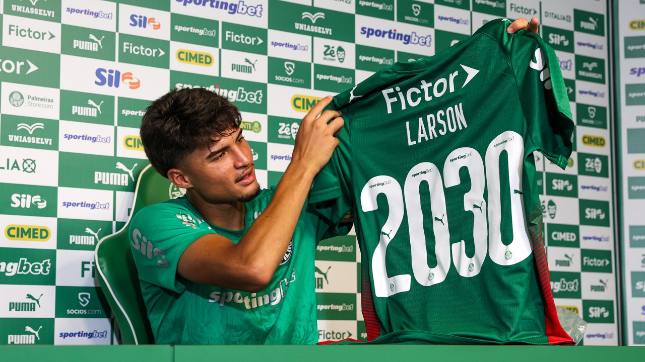 Palmeiras Anuncia a Contratação de Larson, Promessa do Goiás, com Vínculo até 2030