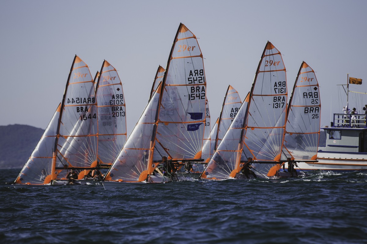 Campeonato Brasileiro de 29er começa nesta terçafeira em Florianópolis