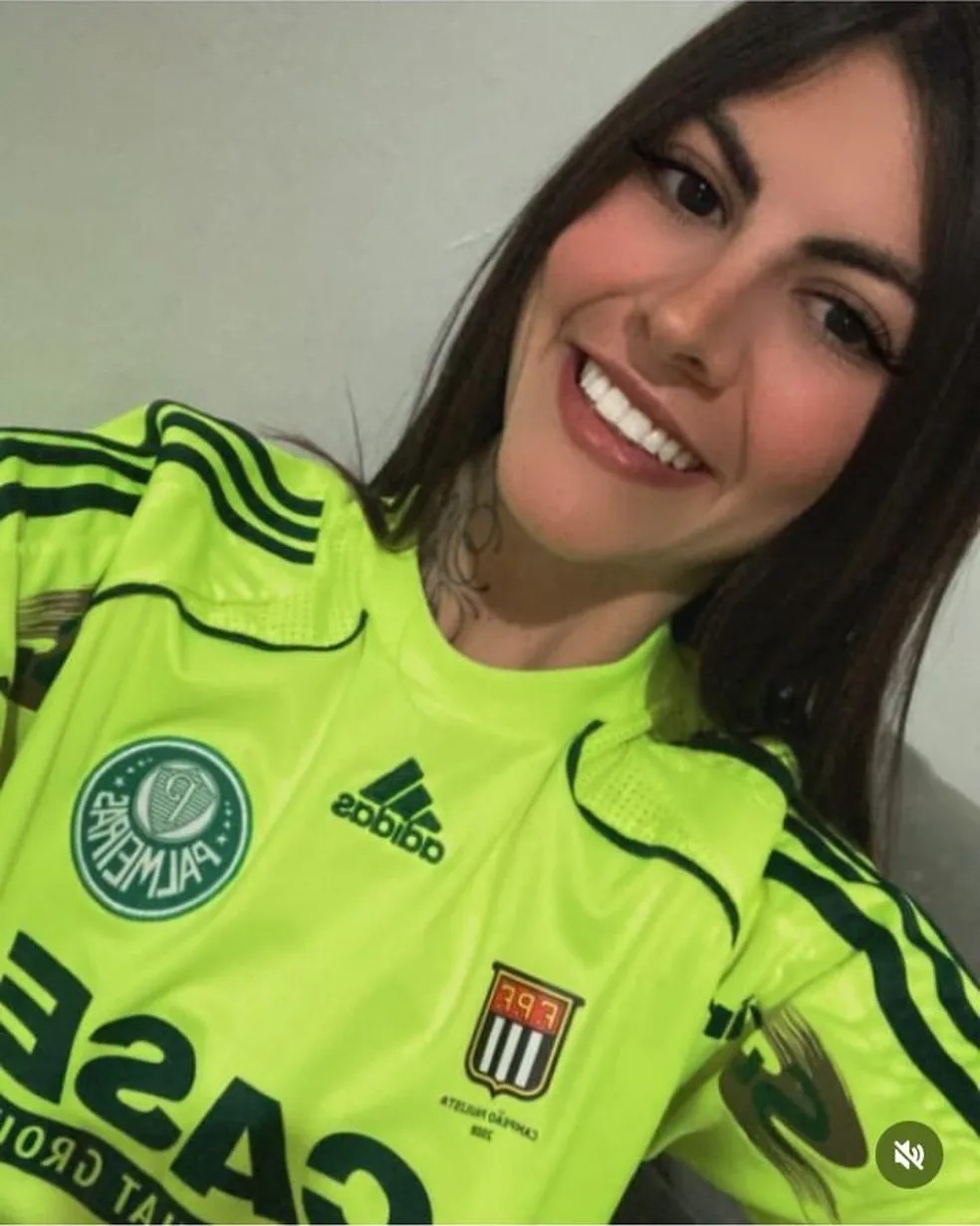 Gabriela Anelli, 23 anos, torcedora morta em confusão no jogo Palmeiras x Flamengo — Foto: Arquivo pessoal