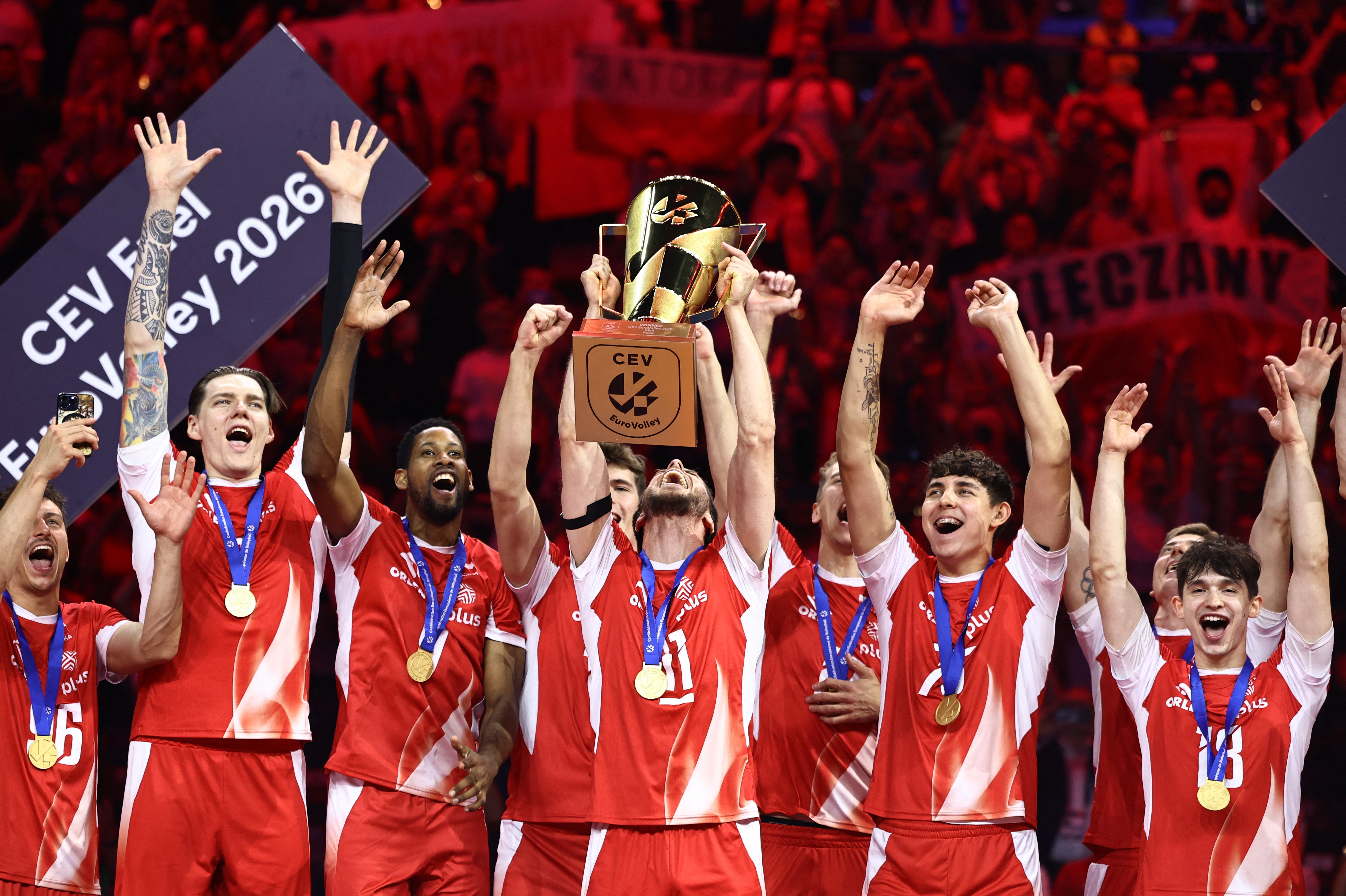 Polônia é ouro no Europeu de Vôlei e garante vaga nos Jogos Olímpicos de Los Angeles 2028