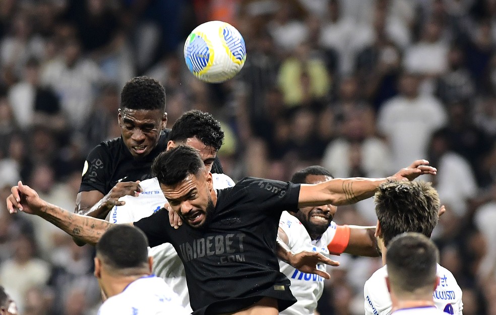 Raniele em Corinthians x Fortaleza — Foto: Marcos Ribolli