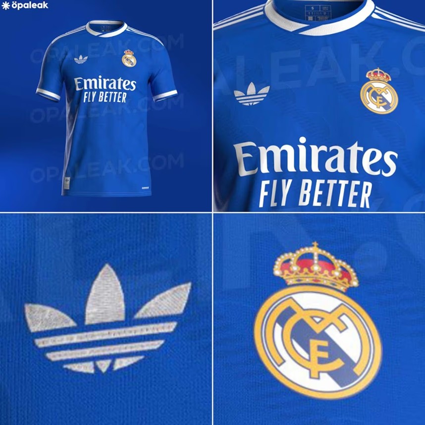 Site vaza terceiro uniforme do Real Madrid; veja fotos