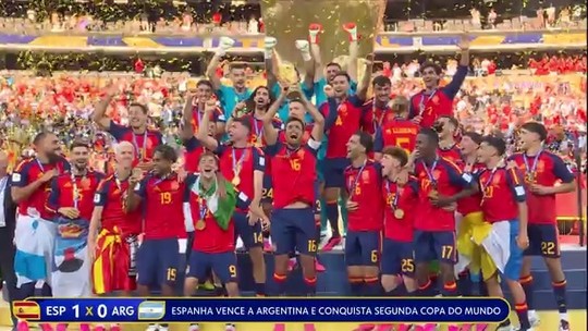 Espanha vence a Argentina e conquista a segunda Copa do Mundo - Programa: Globo Esporte SP 