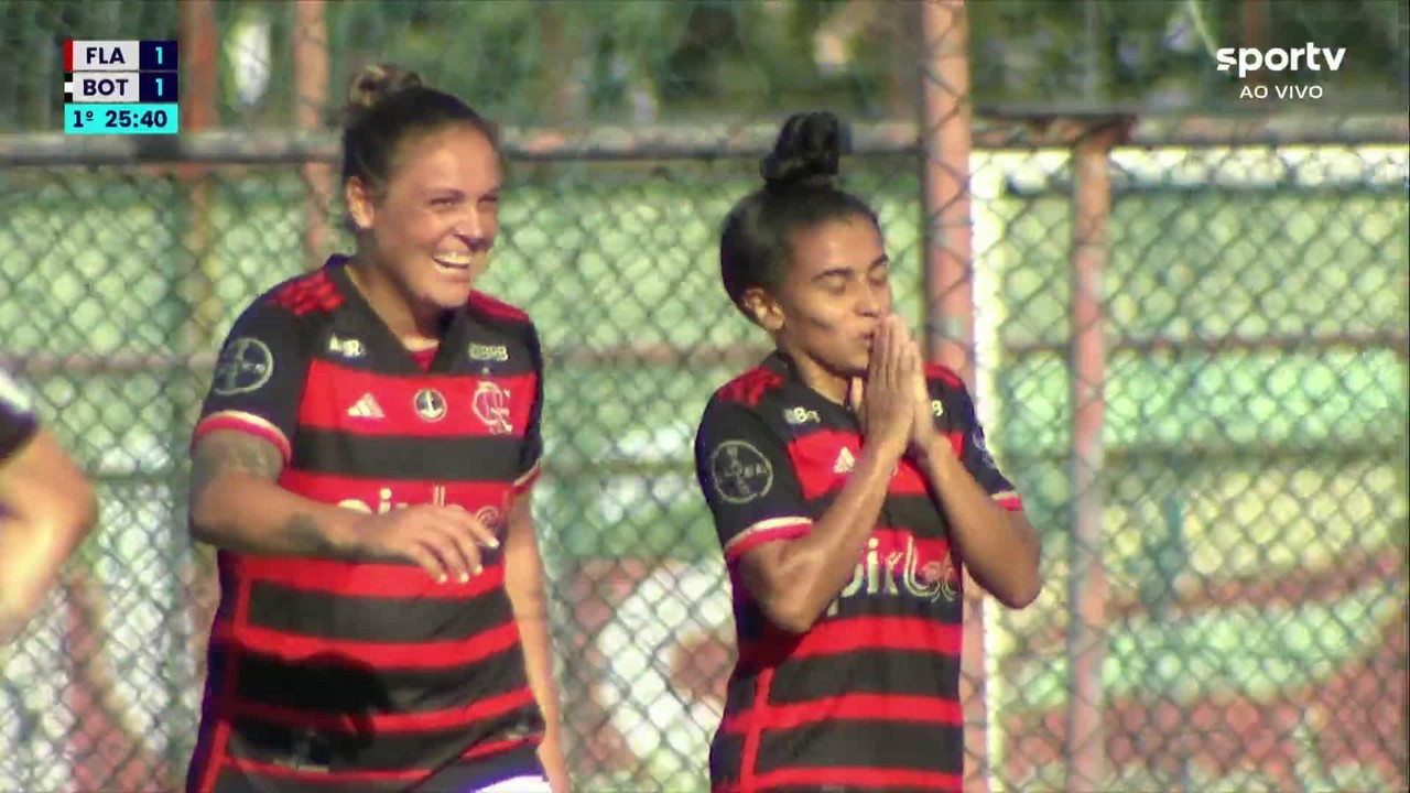 Flamengo 3 x 2 Botafogo | Melhores momentos | 8ª rodada | Brasileiro Feminino
