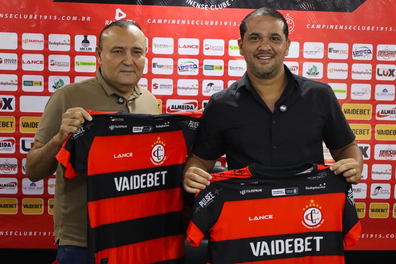Técnico do Campinense, Dico Woolley concede entrevista ao Globo Esporte PB nesta segunda