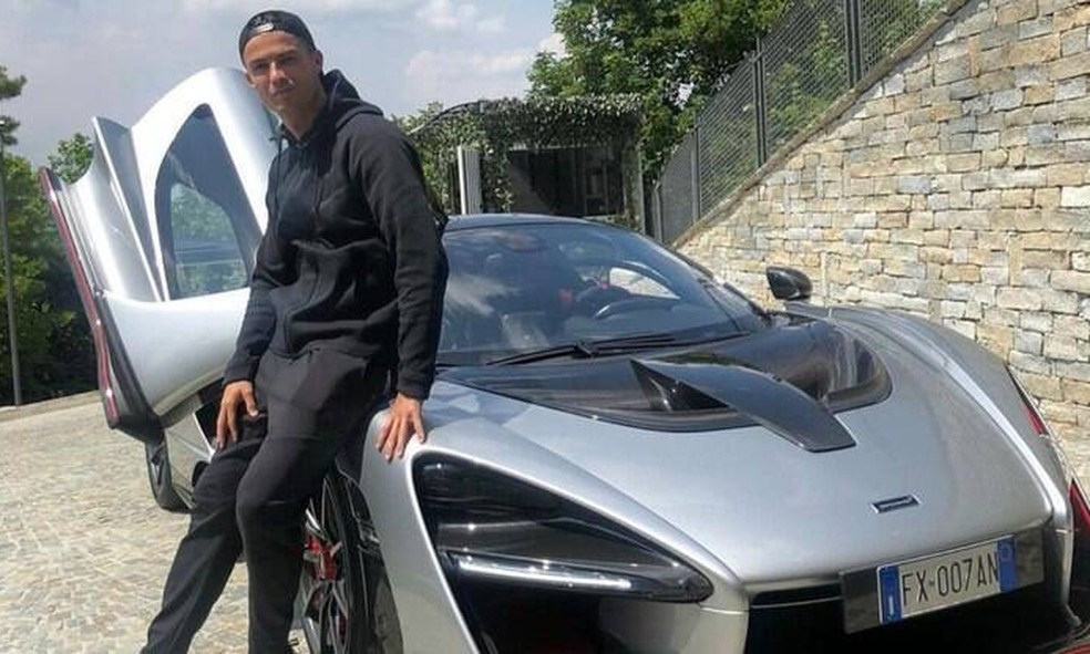 McLaren Senna de Cristiano Ronaldo — Foto: Reprodução Instagram
