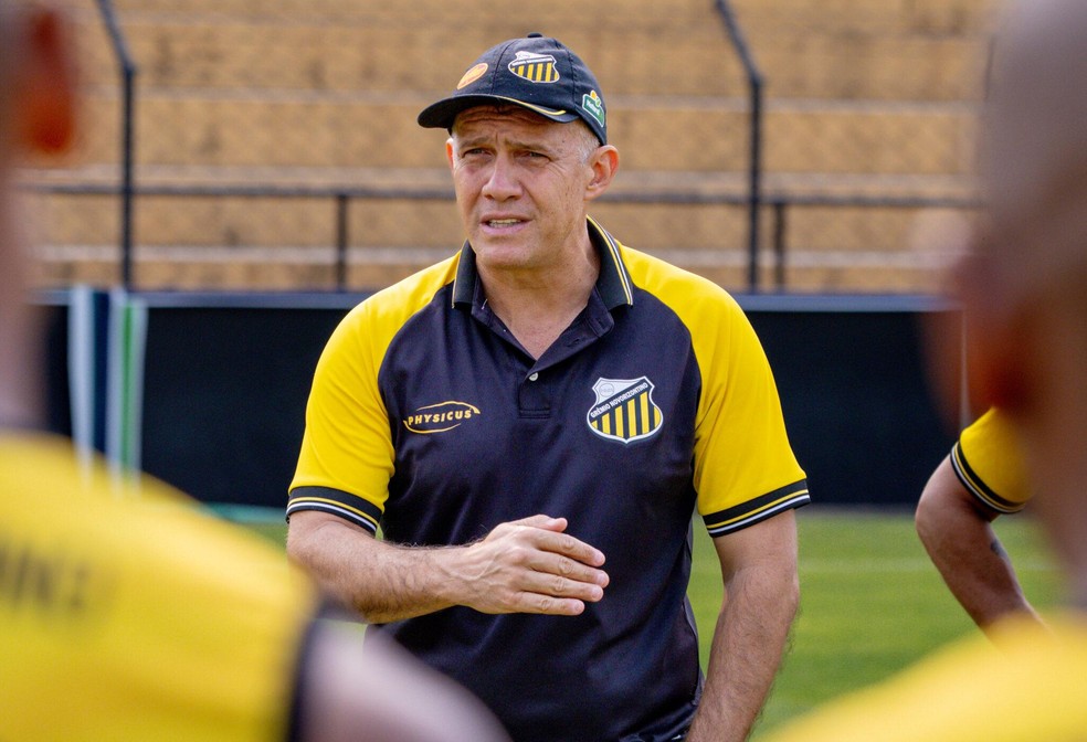 Eduardo Baptista, t&eacute;cnico do Novorizontino &mdash; Foto: Higor Basso/Novorizontino