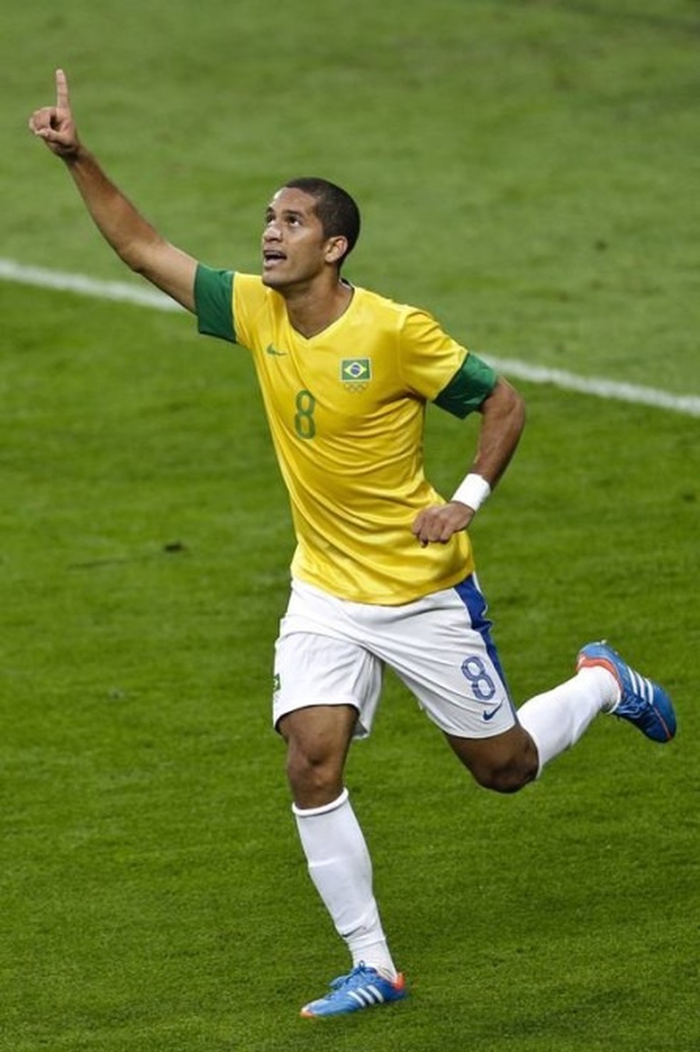 Rômulo, volante da Seleção nas Olímpiadas de Londres, 2012 — Foto: Bruno Marinho