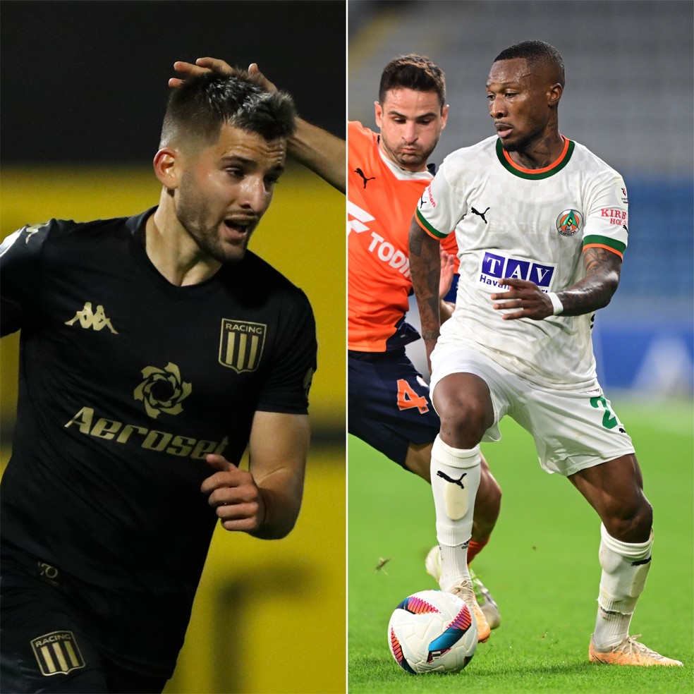 Benajm�n Garr� e Loide Augusto, alvos do Vasco no mercado � Foto: Getty Images