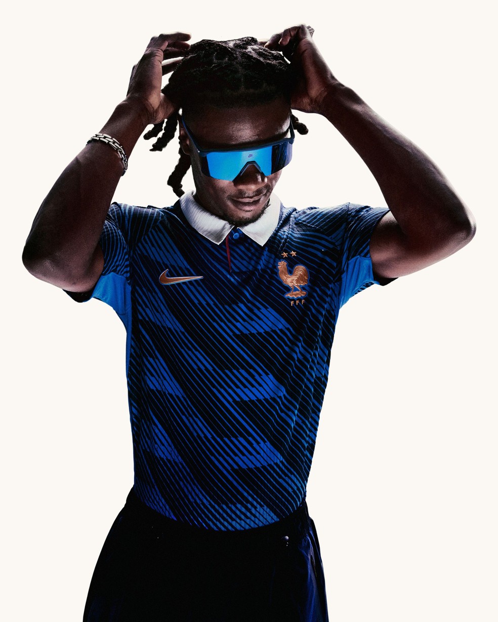 Camisa da França para a Copa do Mundo 2026 — Foto: Nike / Divulgação