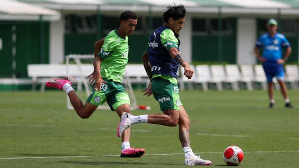 Gómez inicia transição física e treina com Palmeiras antes da semifinal do Paulista