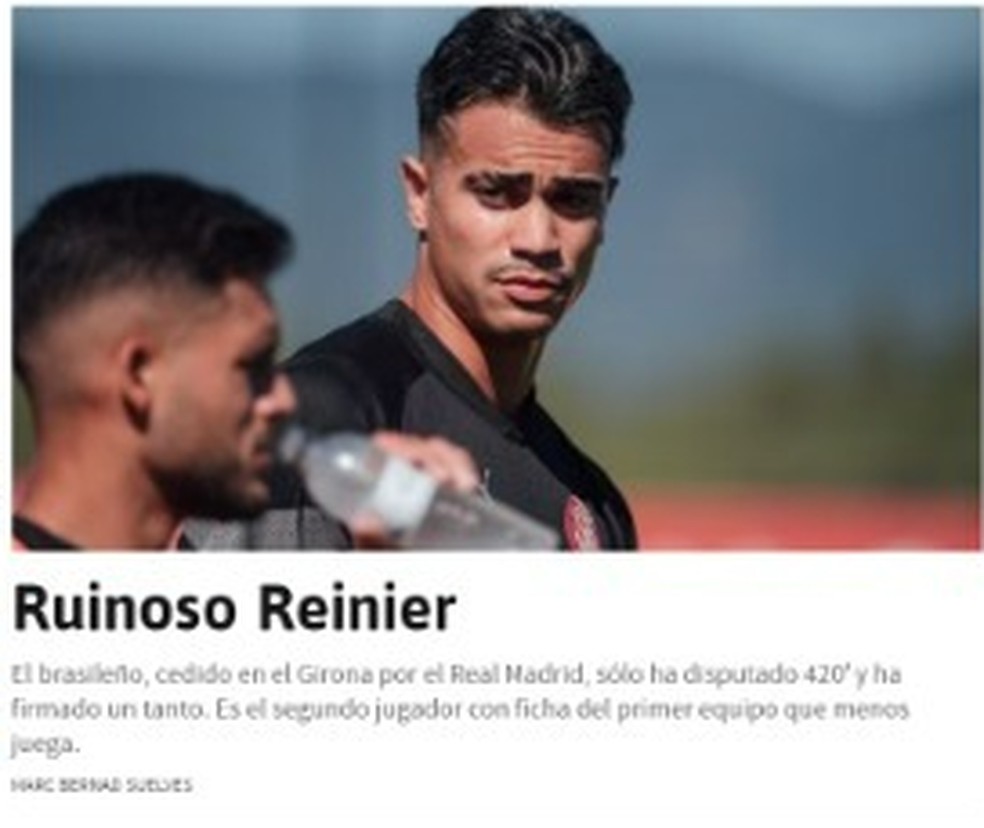 Saiu no jornal, está desmoronando; Reinier sofre 'drama' sério na Espanha  e situação triste chega ao Flamengo