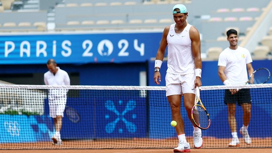 Tênis nas Olimpíadas 2024: sorteio define possível Nadal x Djokovic na segunda rodada