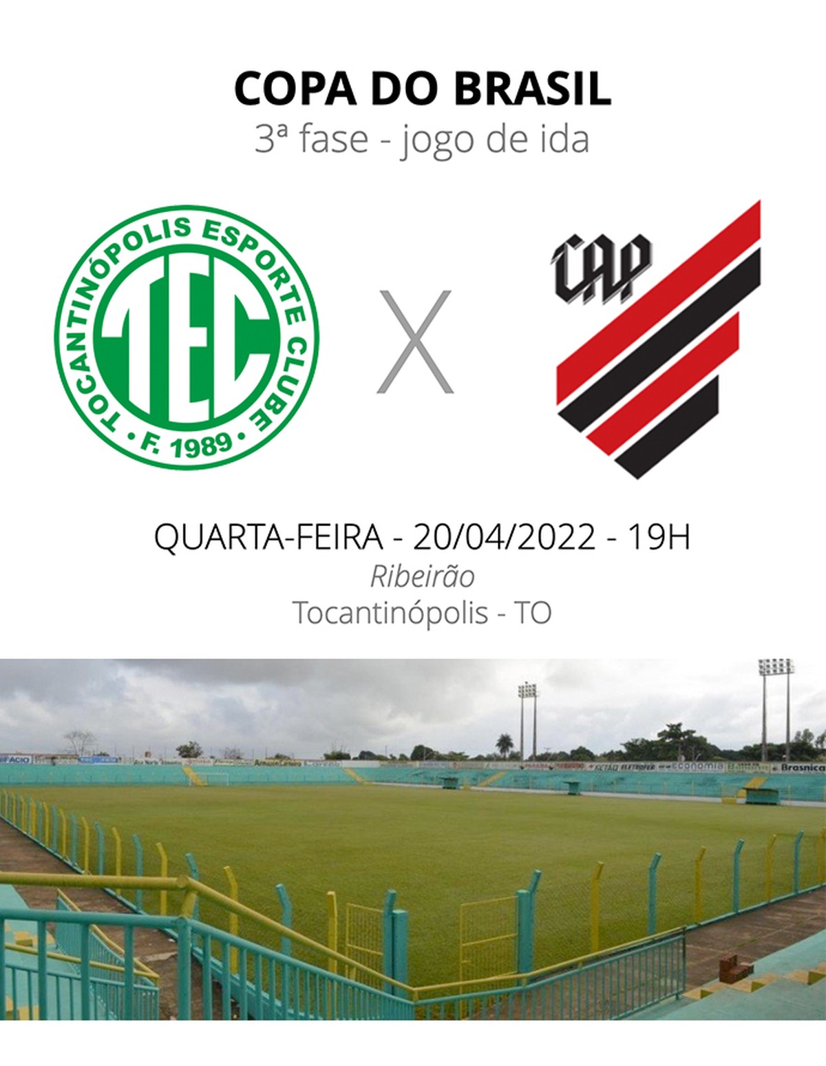 Tocantinópolis x Athletico: veja onde assistir, escalações, desfalques ...