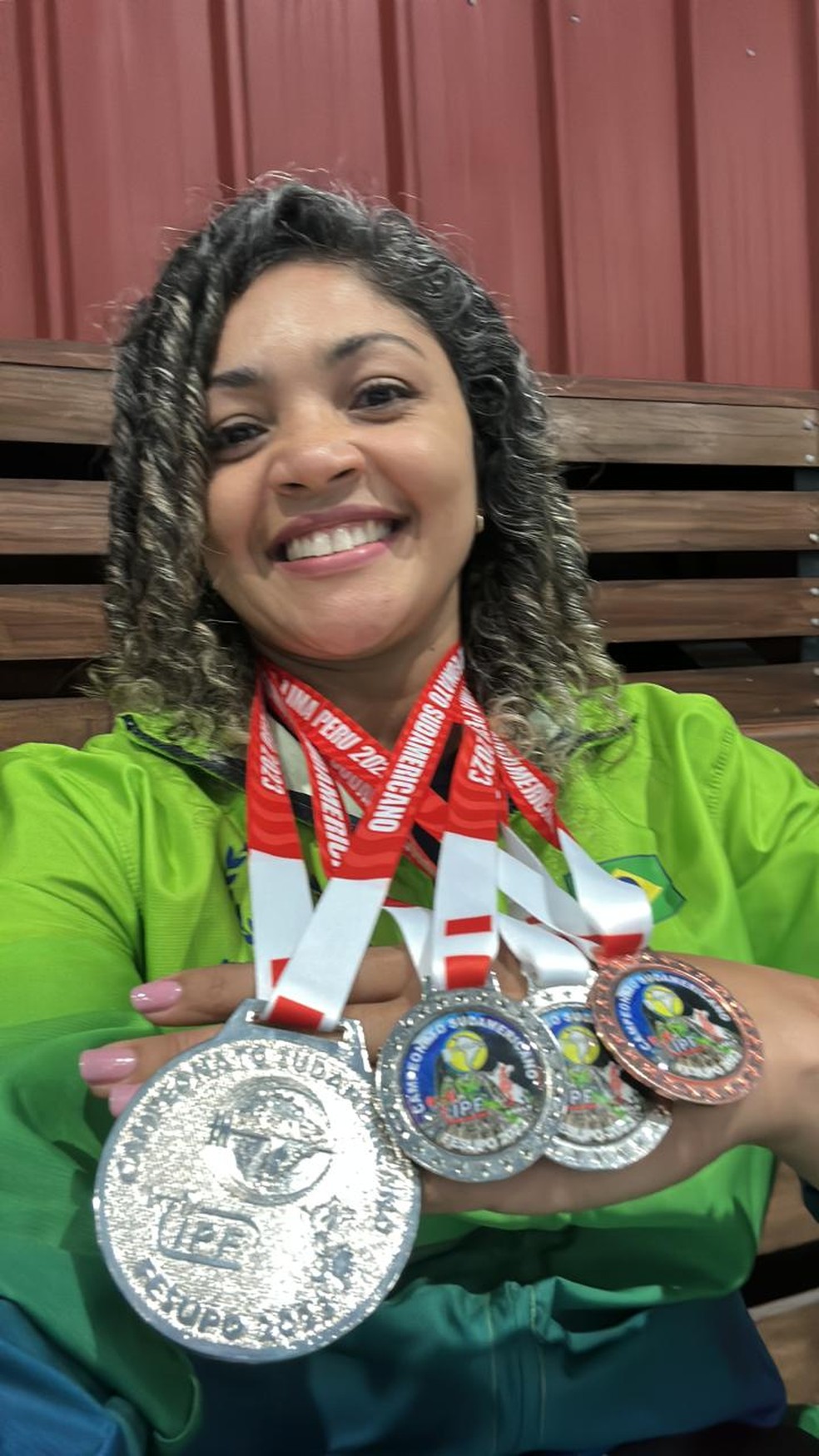 Maiara Cabral, atleta de Powerlifting — Foto: Arquivo Pessoal