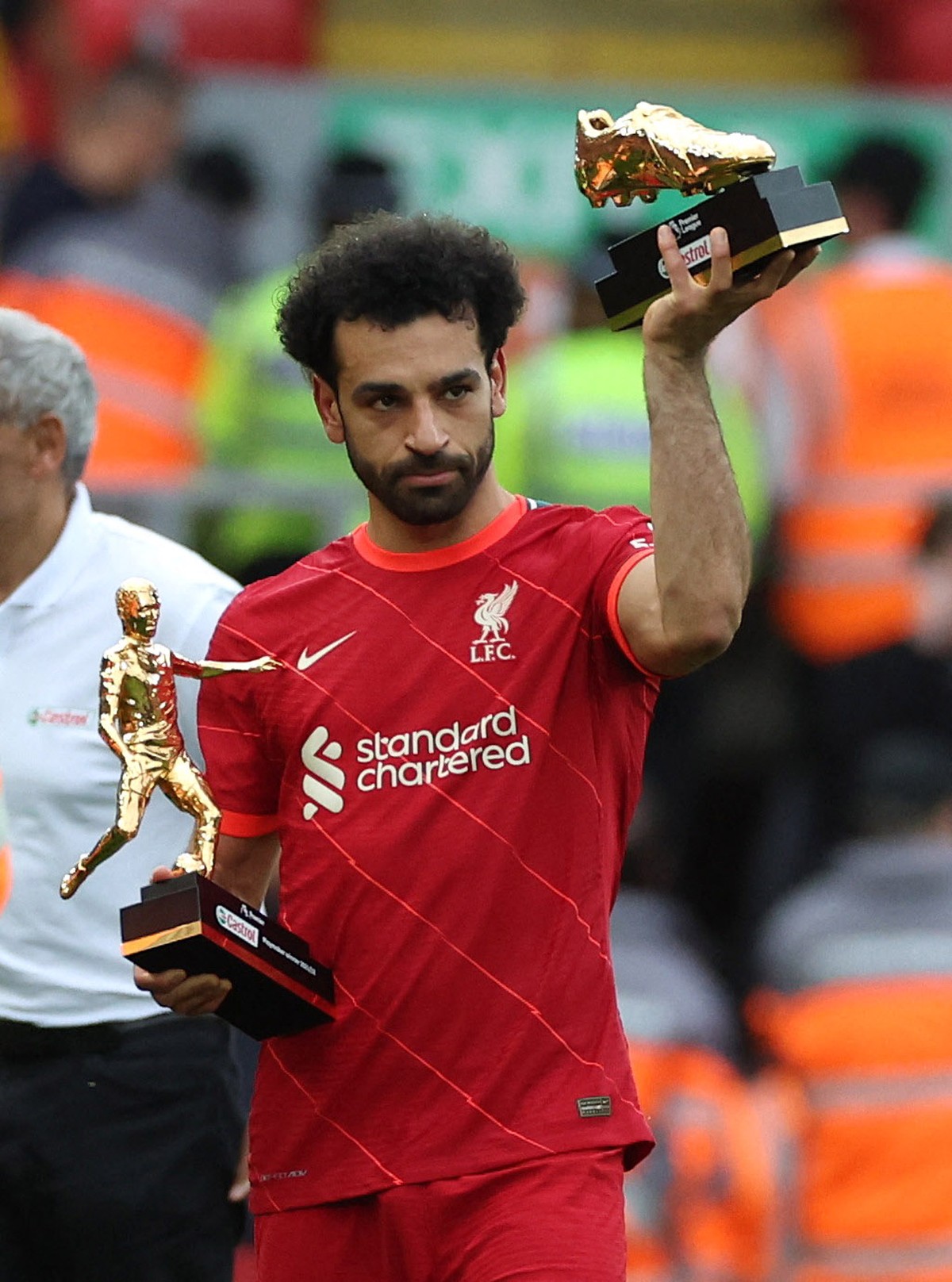 Salah é escolhido o melhor jogador do futebol inglês em 2021 em eleição de  torcedores, futebol inglês