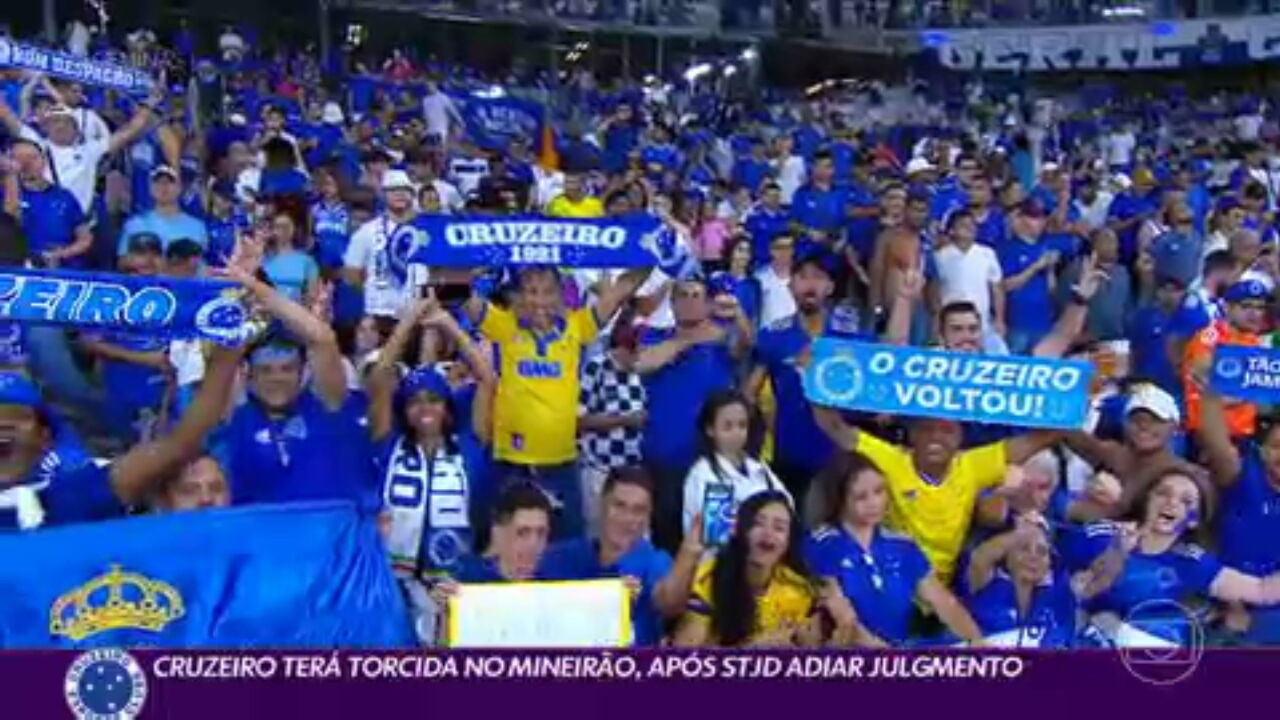 STJD adia julgamento e Cruzeiro terá torcida contra o Athletico-PR
