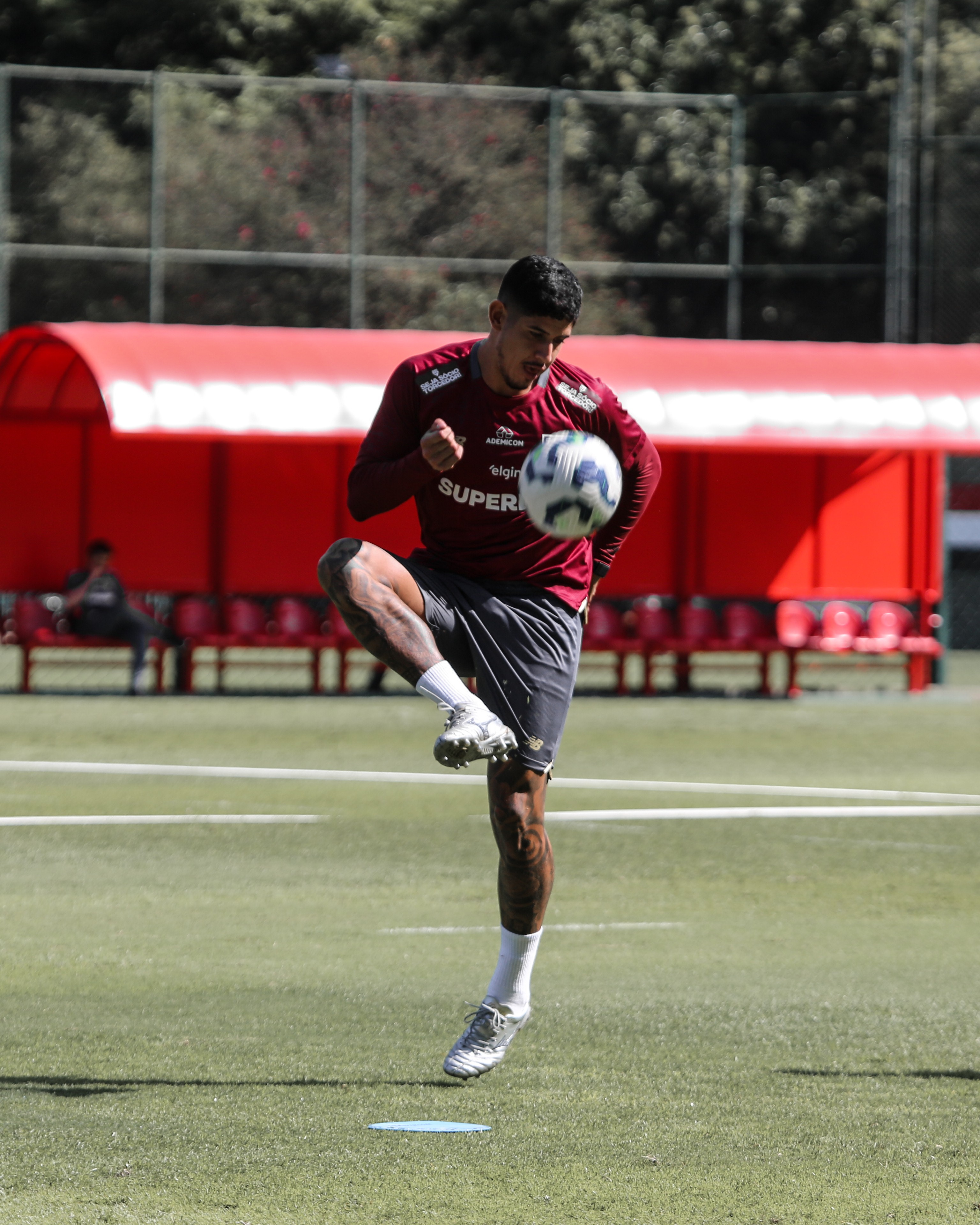 Alan Franco treina sem restrições e está disponível para Zubeldía no São Paulo