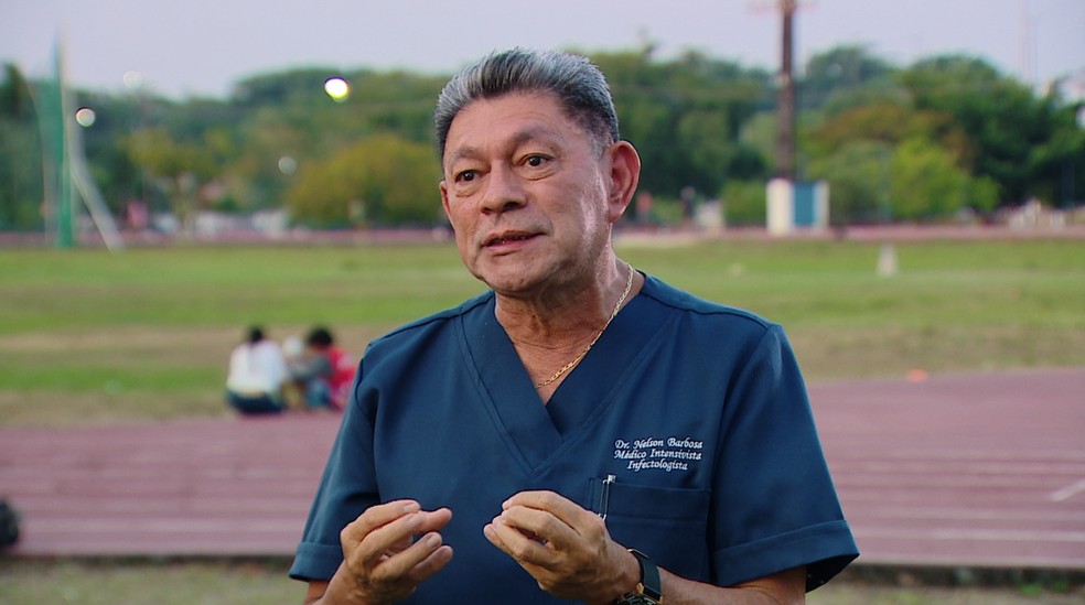 Nelson Barbosa - M&eacute;dico Infectologista &mdash; Foto: Larry Wilcox - Rede Amaz&ocirc;nica