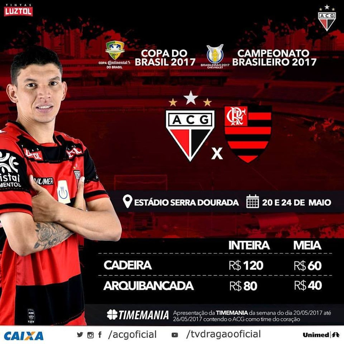 AtléticoGO inicia venda de ingressos para jogos contra o Flamengo em