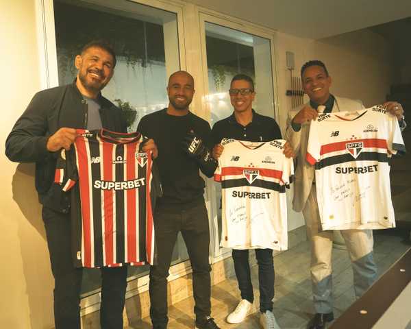 GRANDE AÇÃO! Lucas, do São Paulo, apoia famílias gaúchas em jantar beneficente de solidariedade