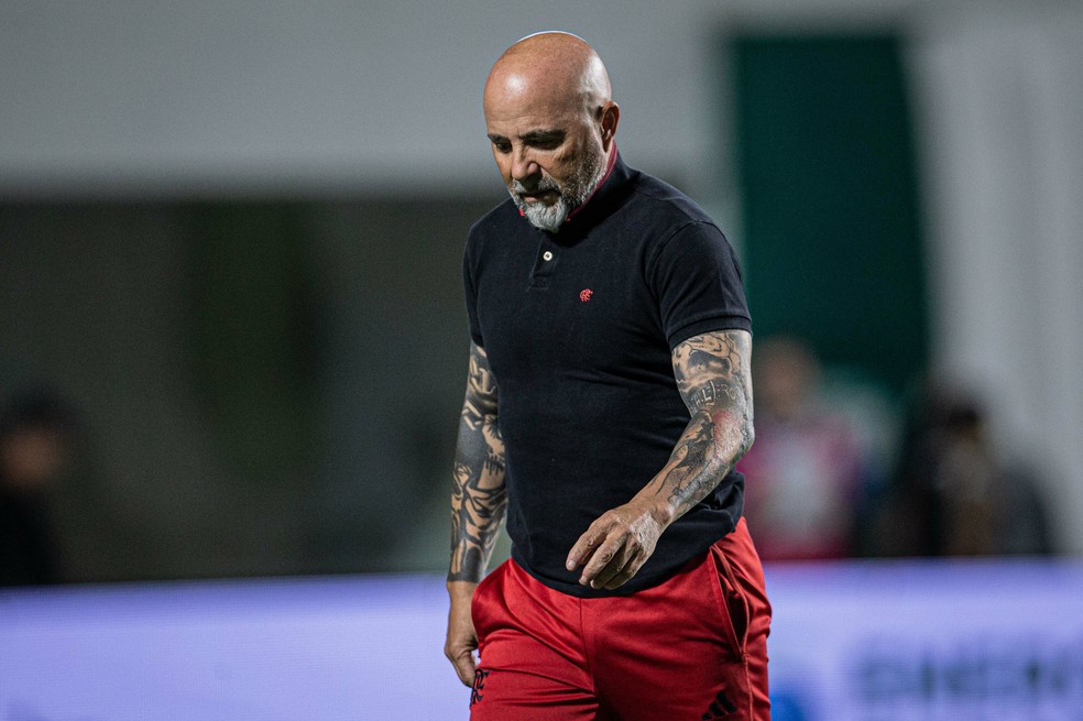 Sampaoli está com os dias contados no Flamengo — Foto: Isabela Azine/AGIF