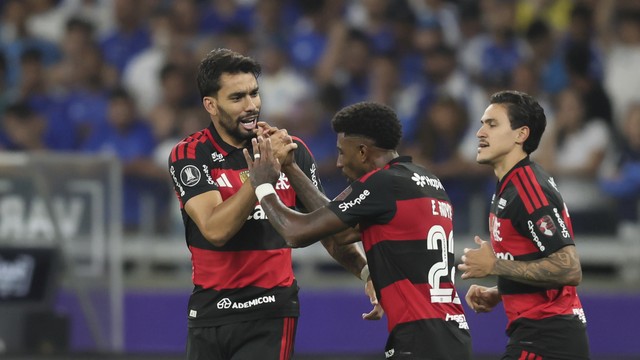 Lucas Paquetá empata para o Fla contra o Cruzeiro - Libertadores 2026