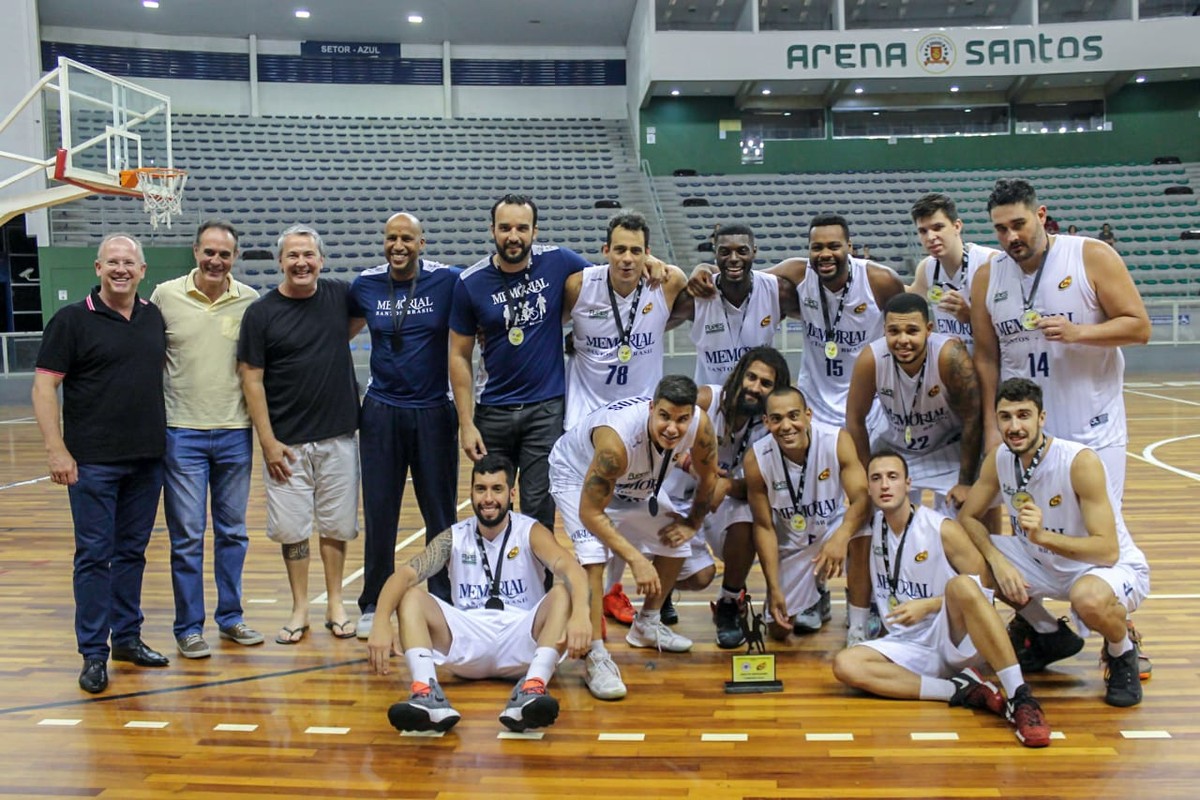 Equipe santista de basquete segue 100% no Campeonato Paulista da 1ª Divisão