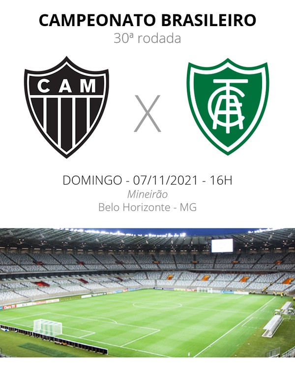 América x Atlético - Mineiro Feminino 2021 
