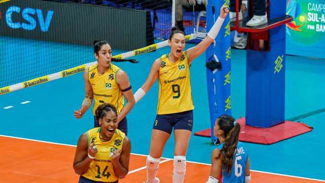 Brasil x Argentina, pelo Pr&eacute;-Ol&iacute;mpico Feminino de v&ocirc;lei