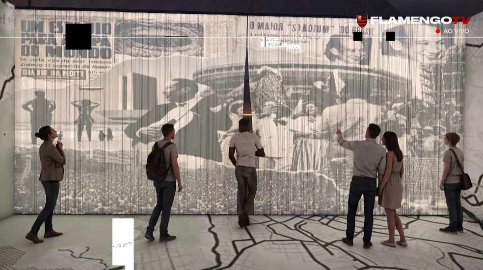 Projeto do novo museu do Maracanã — Foto: Reprodução