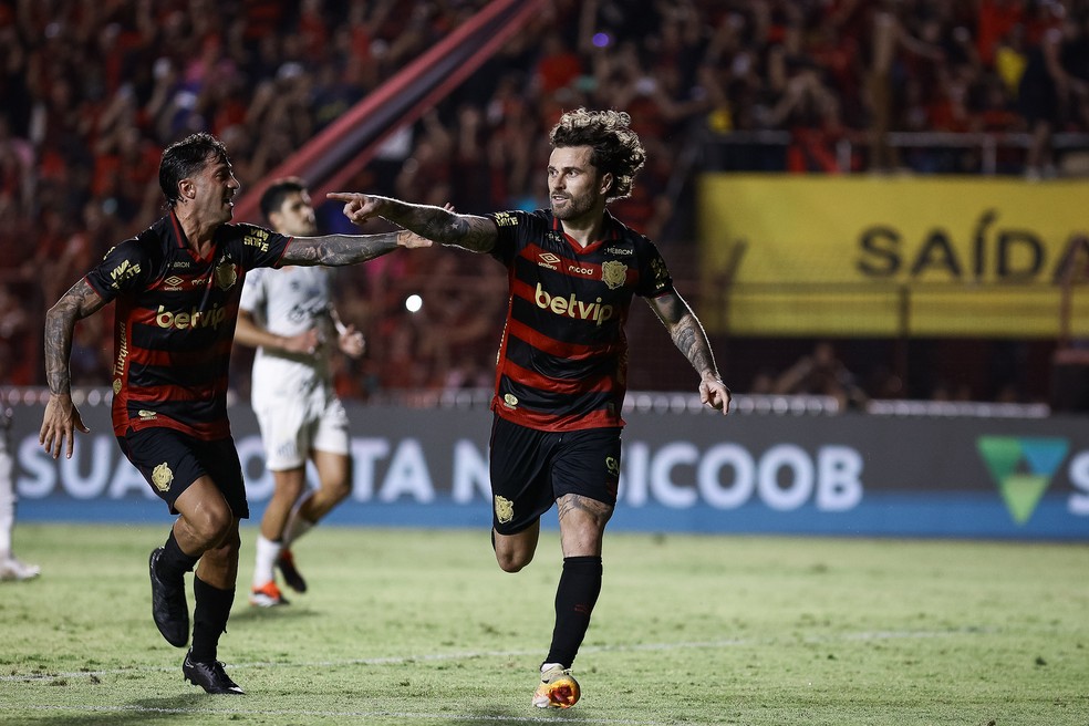 Lucas Lima, meia do Sport — Foto: Paulo Paiva / Sport Recife