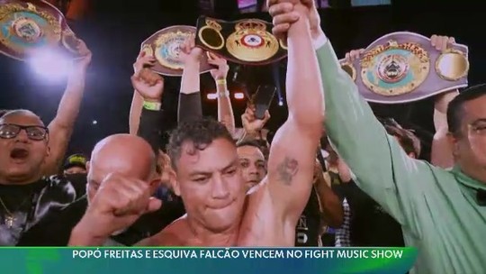 Popó Freitas e Esquiva Falcão vencem no Fight Music Show - Programa: Esporte Espetacular 