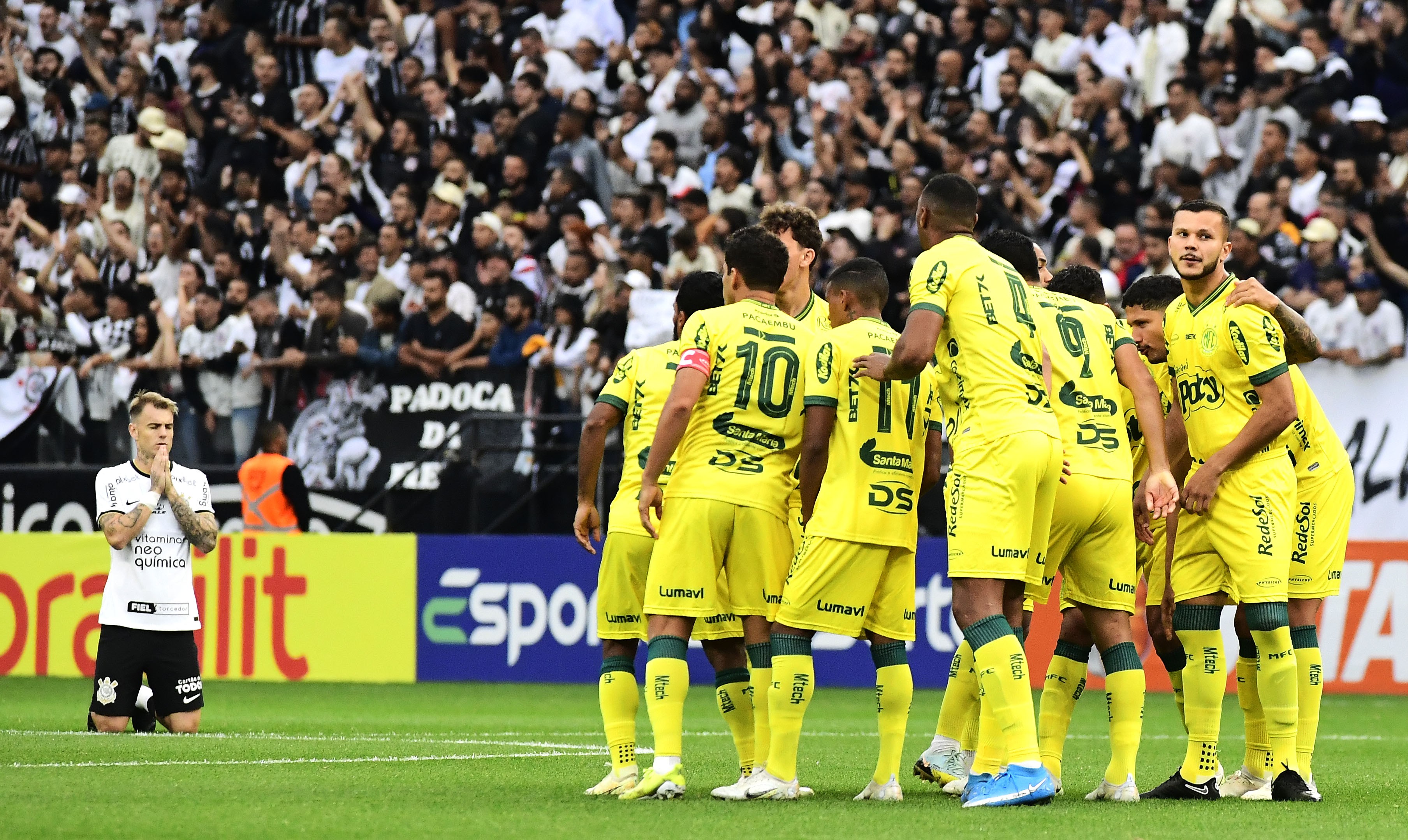 Corinthians é o único grande que nunca perdeu para o Mirassol