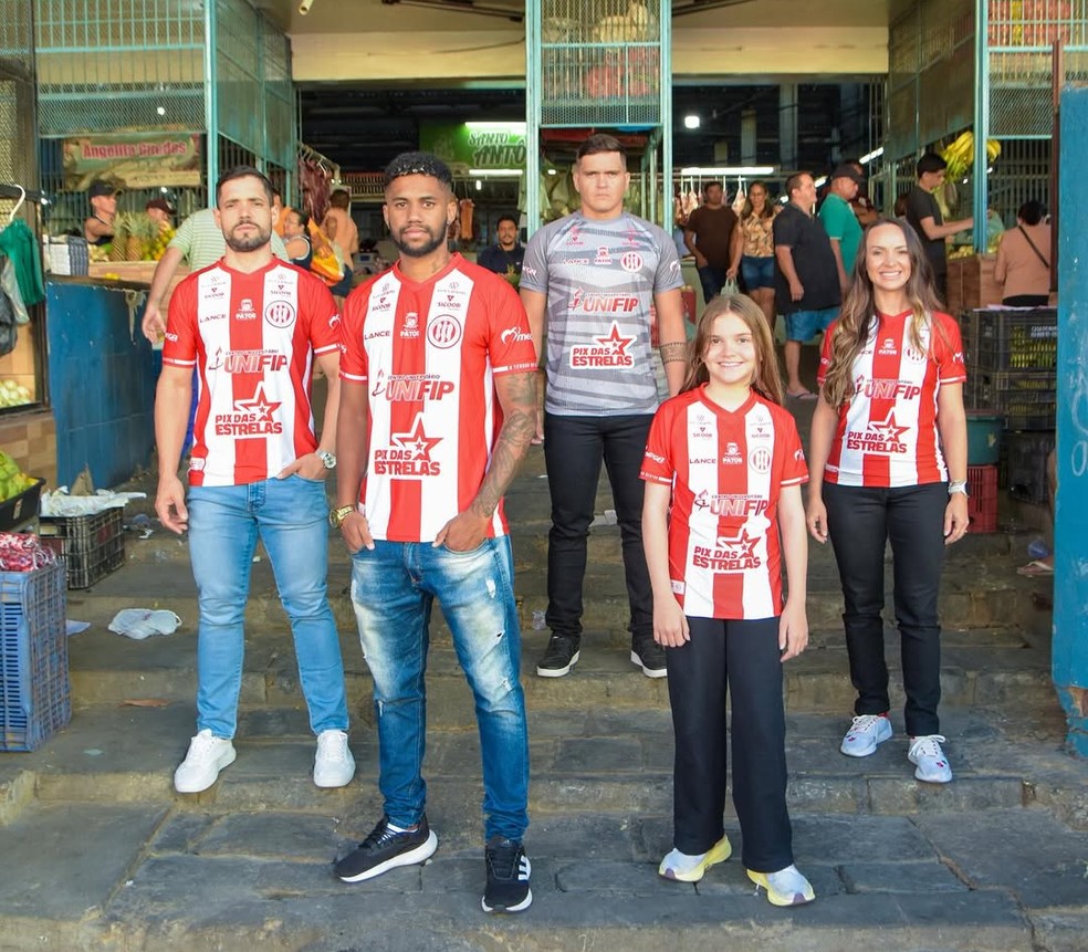 Esporte de Patos apresentou o seu novo uniforme 1 para 2026  Foto: Divulgao/Esporte de Patos