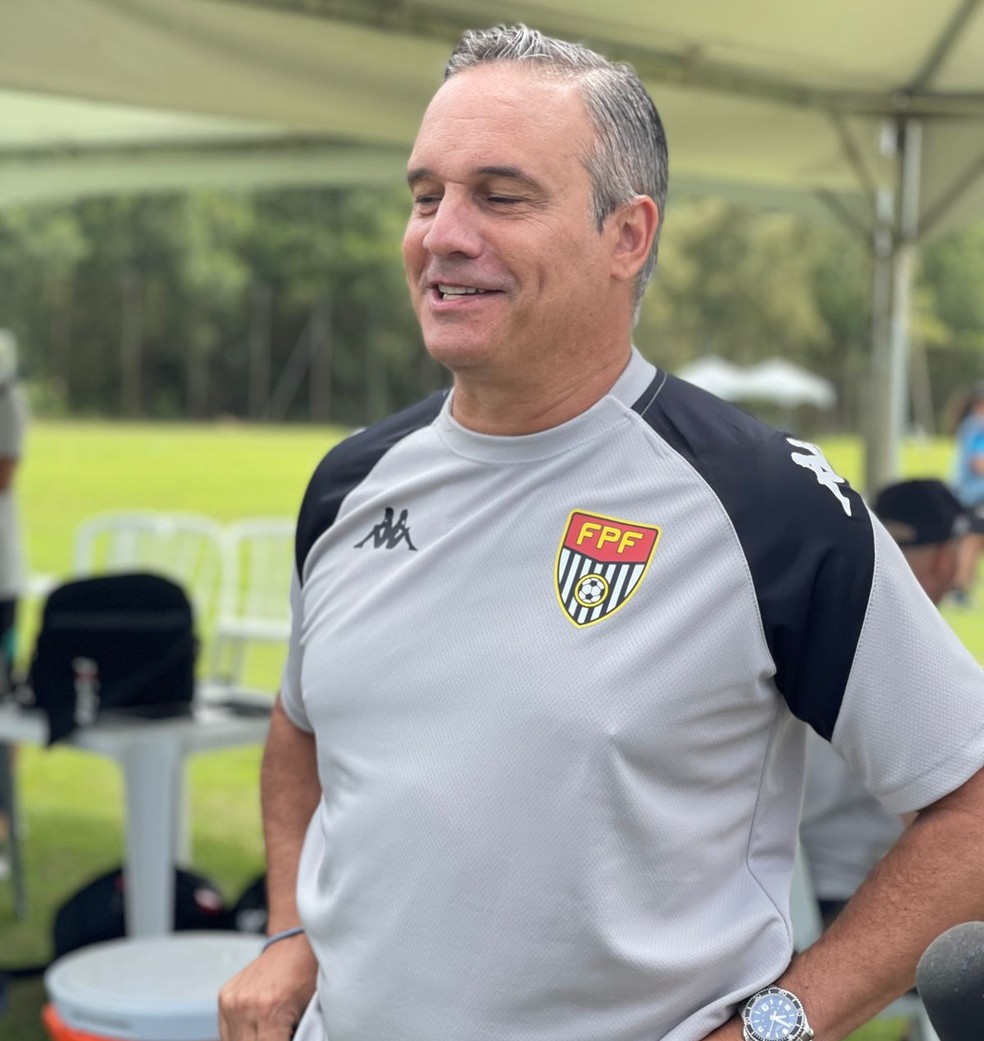 Patricio Loustau está no comando da comissão de arbitragem da Federação Paulista desde novembro de 2023 — Foto: Gustavo Pazzotto