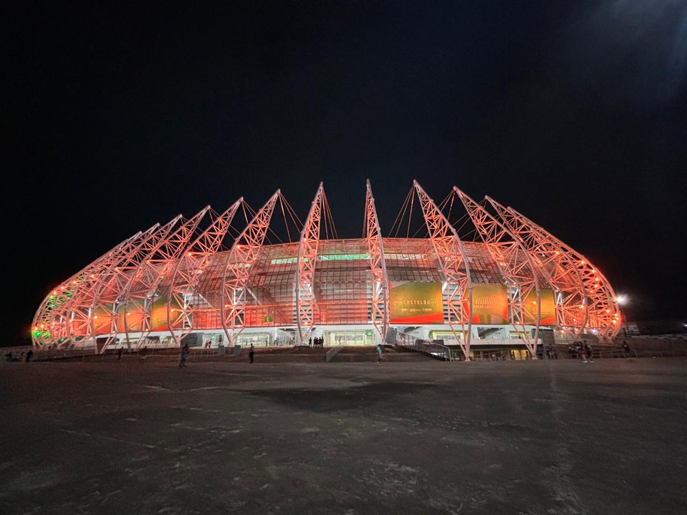 Arena Castelão para Fortaleza x CRB — Foto: Juscelino Filho