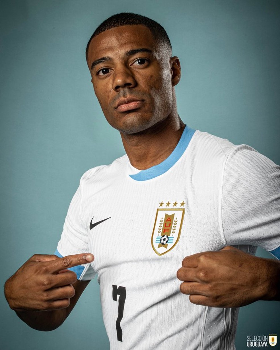 De La Cruz vestirá a camisa 7 do Uruguai na Copa América — Foto: Reprodução
