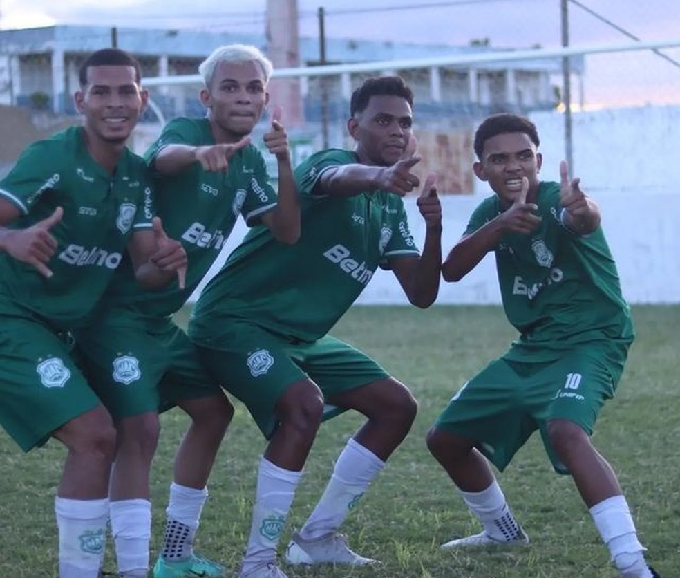 Nacional de Patos Sub-20 na disputa do Paraibano de 2023 � Foto: Divulga��o / Nacional de Patos