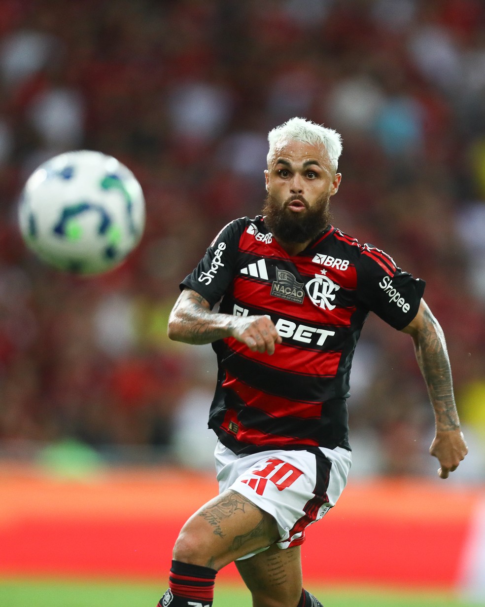Michael em ação pelo Flamengo — Foto: Gilvan de Souza / Flamengo