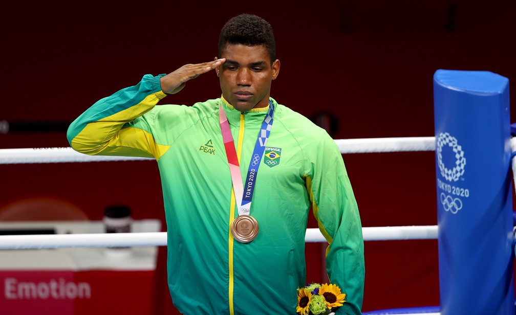 Abner Teixeira Olympic medal moment