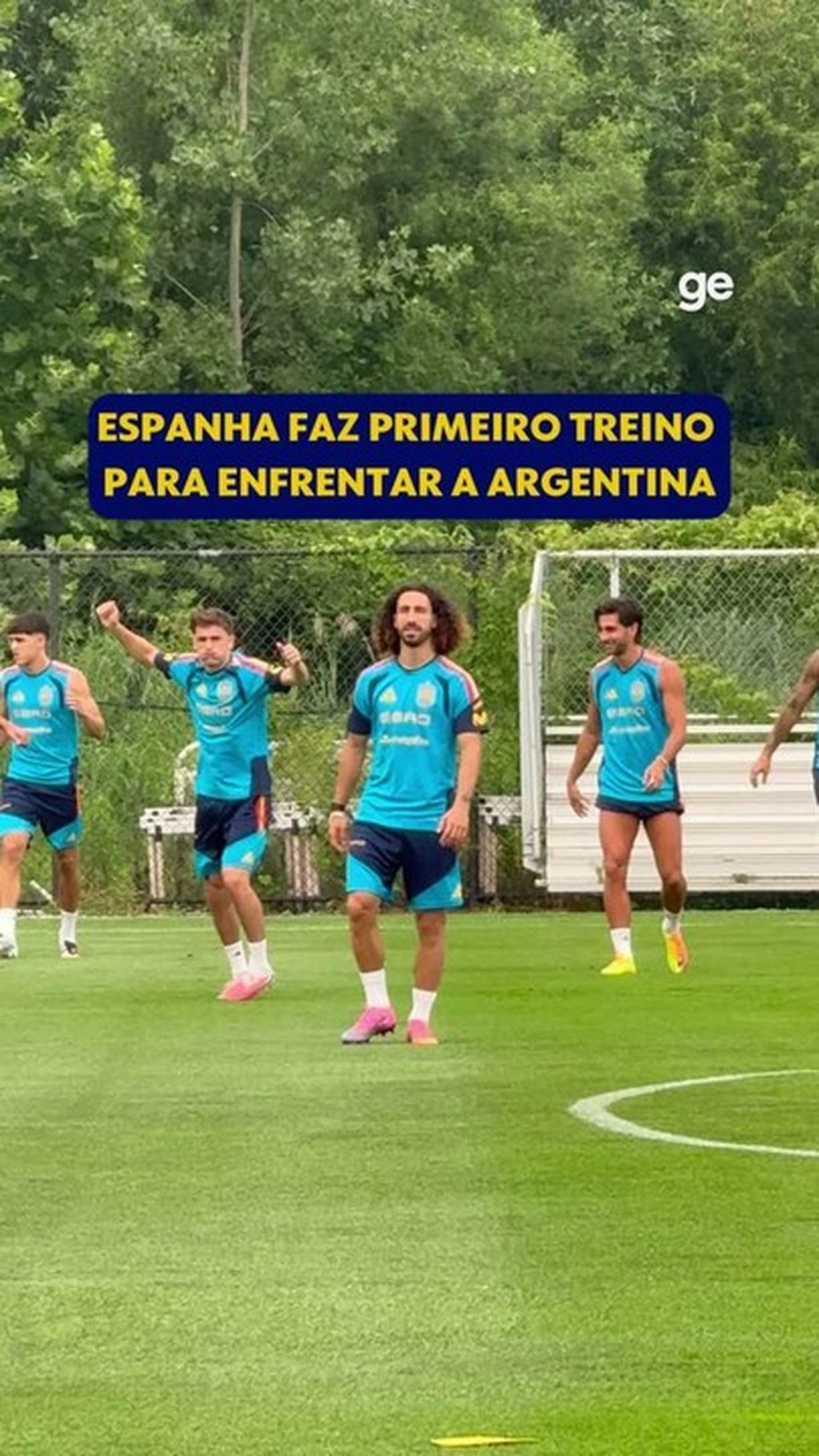 Yamal é poupado no primeiro treino da Espanha para a final da Copa do Mundo