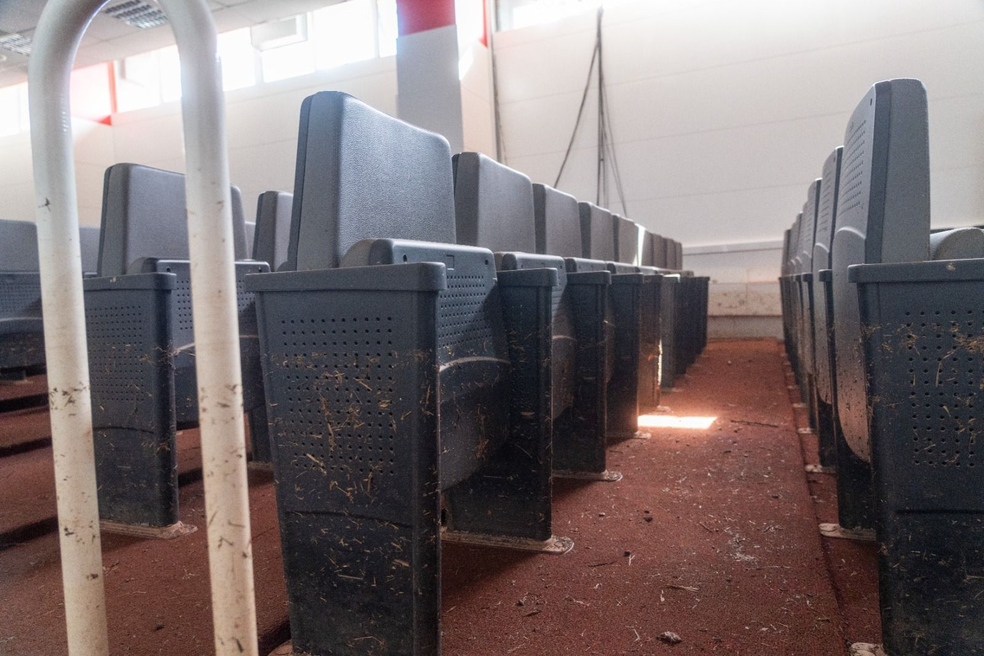 Áreas internas do Beira-Rio após alagamento — Foto: Divulgação/Comunicação Internacional