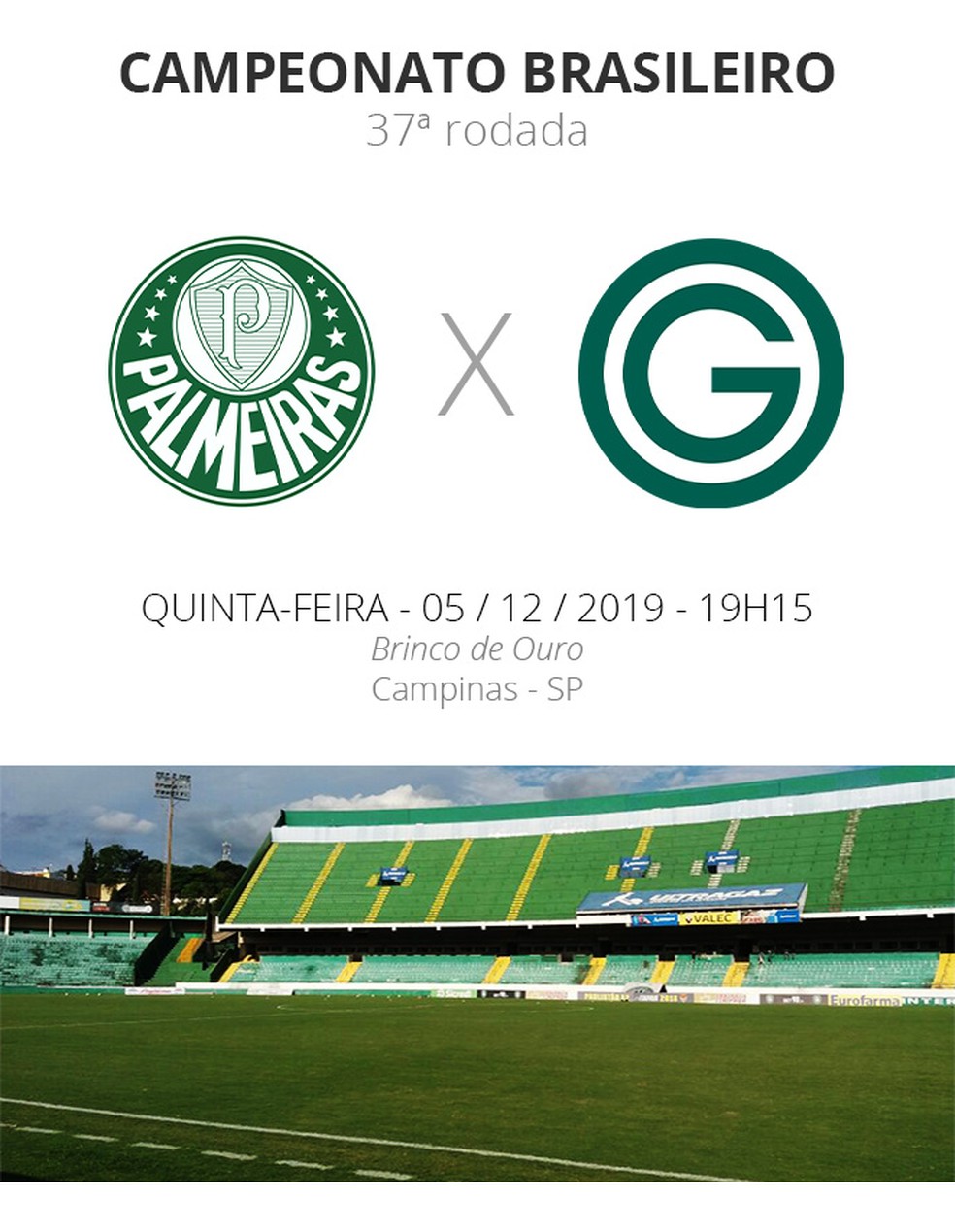 Palmeiras x Goiás, Campeonato Brasileiro