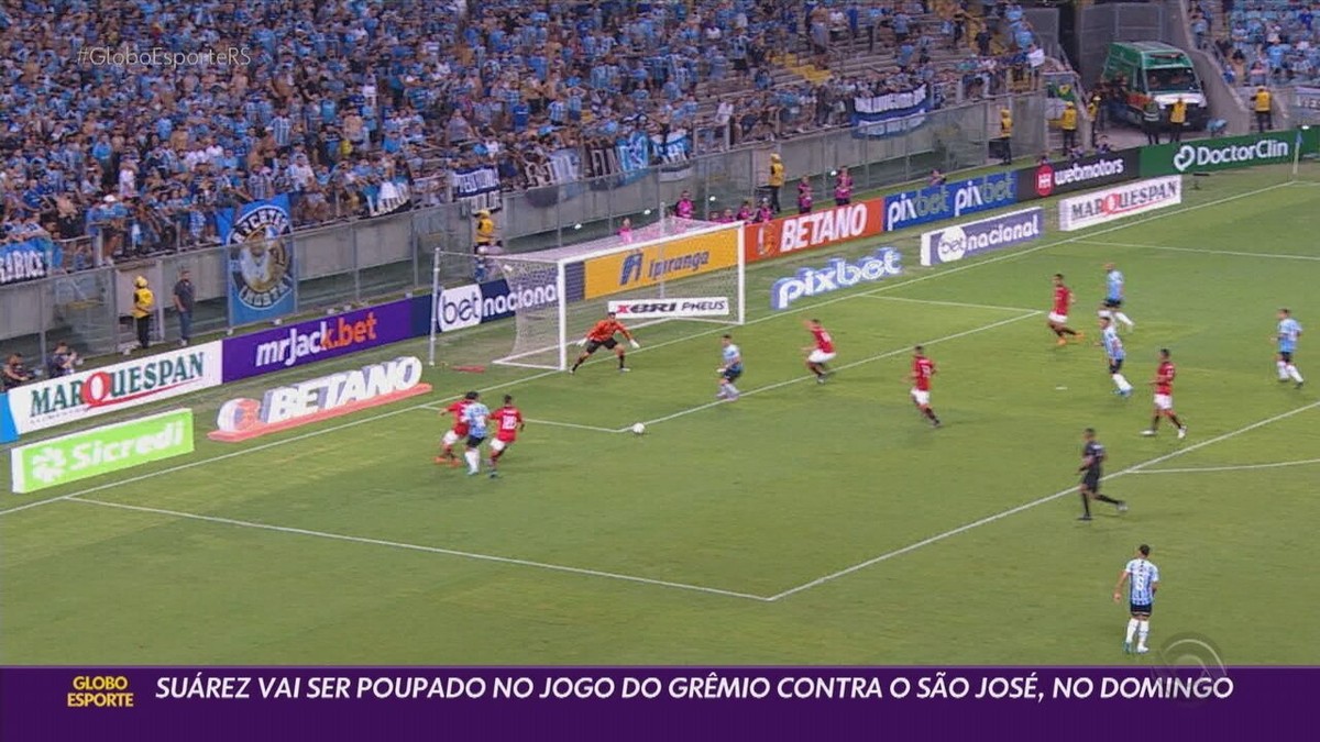 Grêmio é superado pelo São Paulo na Arena