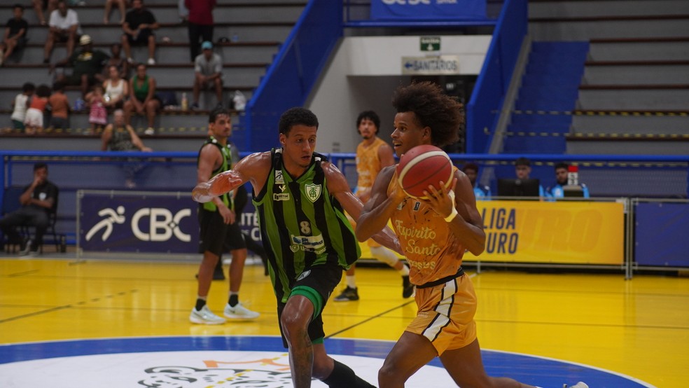 Cetaf x América-MG, pela Liga Ouro de basquete 2026 — Foto: Ton Assis