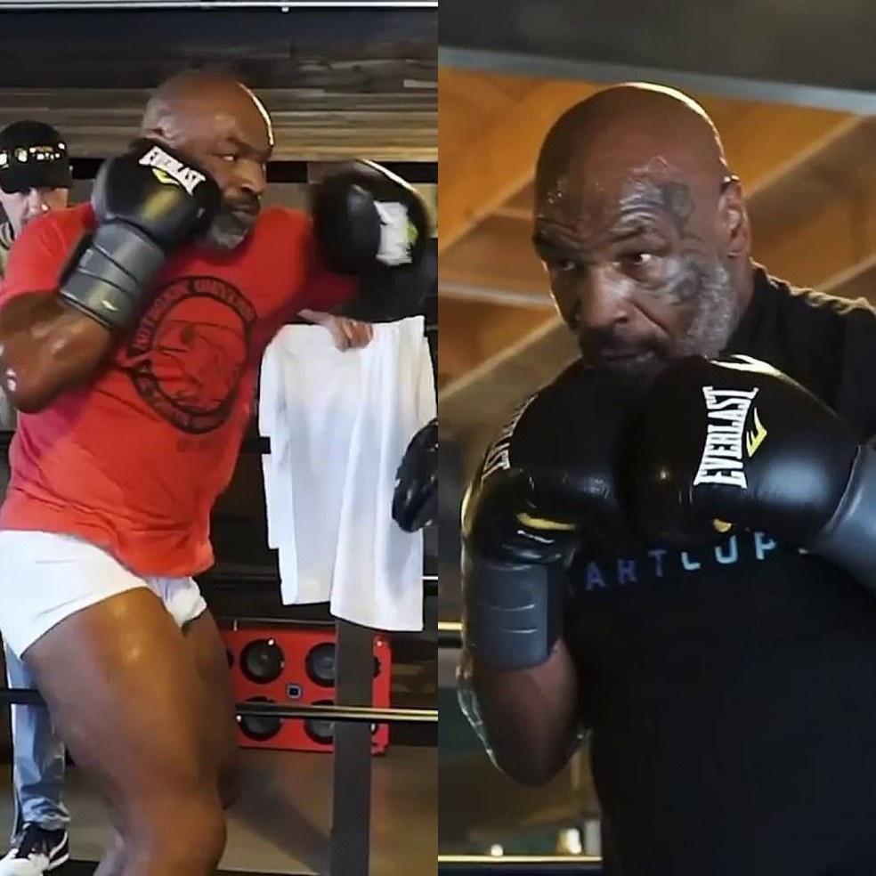Treino De Mike Tyson Mike Tyson impressiona em vídeo promocional e aumenta expectativas de  retorno | boxe | ge